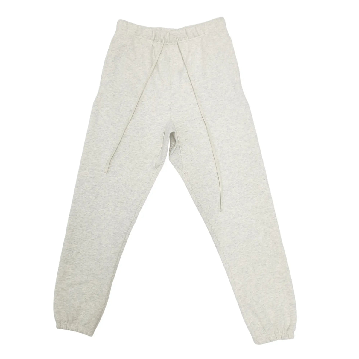 Light Grey Drawstring Fleece Joggers