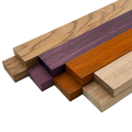 Assorted Hardwood Boards in Mixed Natural Colors